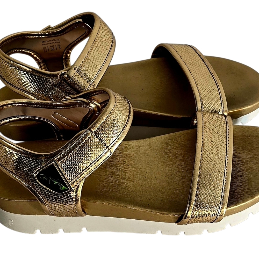 Aldo Metallic Gold Women's Sandals